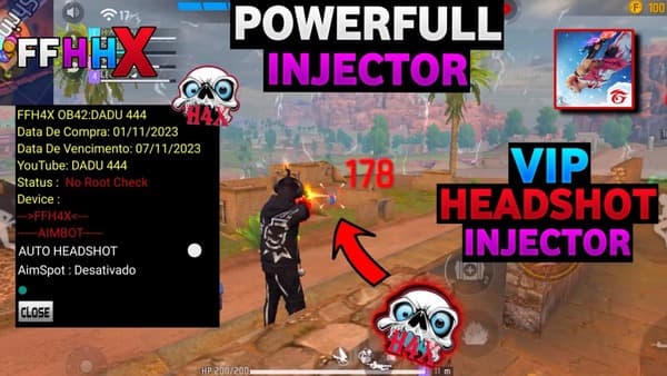ffh4x injector APK for Android Download