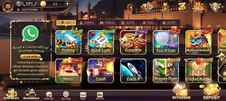 Royal X Casino APK